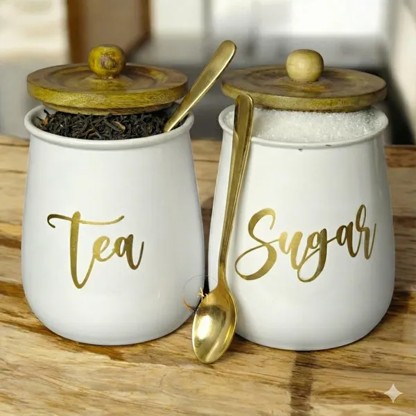 Aan_Decor_Stylish_Airtight_Container_For_Kitchen_Tea_Sugar_Salt_Storage_Metal_With_Airtight_Wooden_Lid_&_Spoon_Canister_For_Kitchen_Counter_Top_Food-Safe_Jar_Pack_Of_2