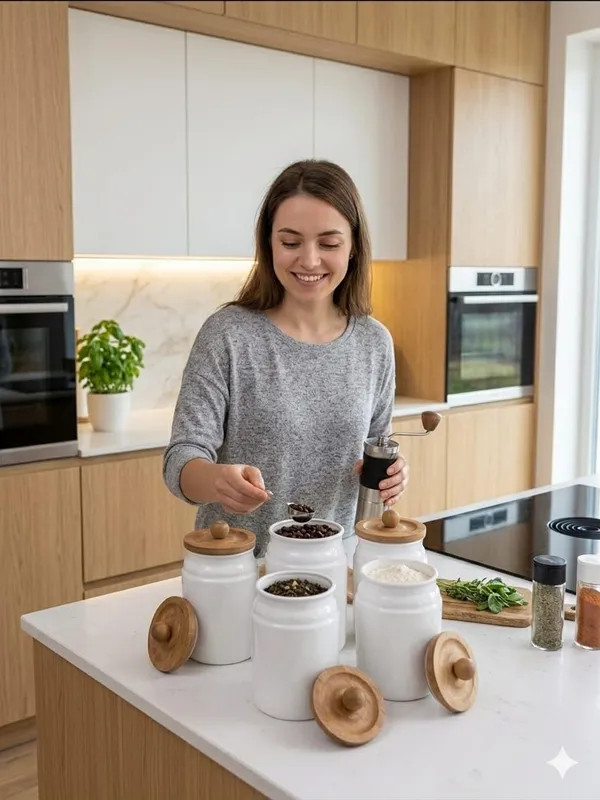 Aan_Decor_Metal_Storage_Jar_With_Wooden_Lid_&_Wood_X_For_Coffee_Tea_Sugar_Kitchen_Storage_Pack_Of_2