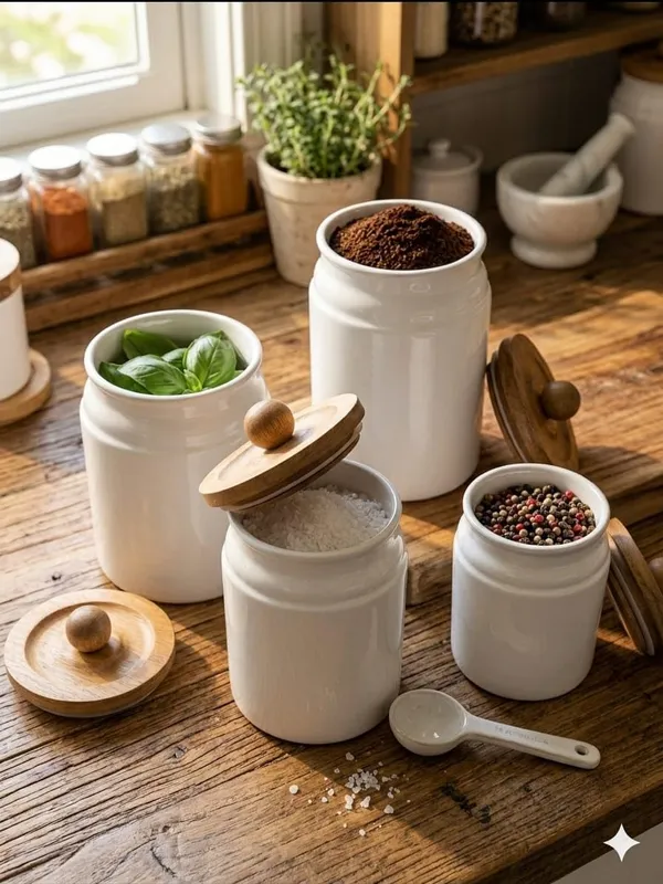 Aan_Decor_Metal_Storage_Jar_With_Wooden_Lid_&_Wood_X_For_Coffee_Tea_Sugar_Kitchen_Storage_Pack_Of_2