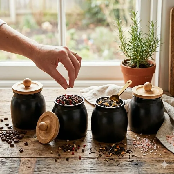 Aan_Decor_Matte_Metal_Spice_Jars_With_Airtight_Bamboo_Lids_Pack_Of_4