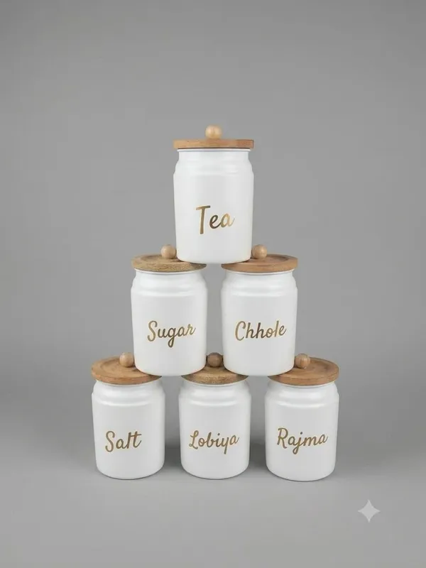 Aan_Decor_Metal_Kitchen_Storage_Canister_With_Airtight_Wooden_Lids_Pack_Of_6