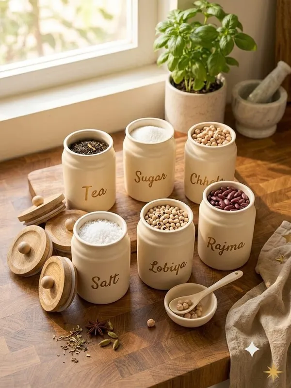 Aan_Decor_Metal_Kitchen_Storage_Canister_With_Airtight_Wooden_Lids_Pack_Of_6