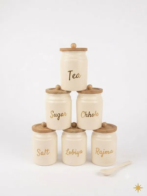 Aan_Decor_Metal_Kitchen_Storage_Canister_With_Airtight_Wooden_Lids_Pack_Of_6