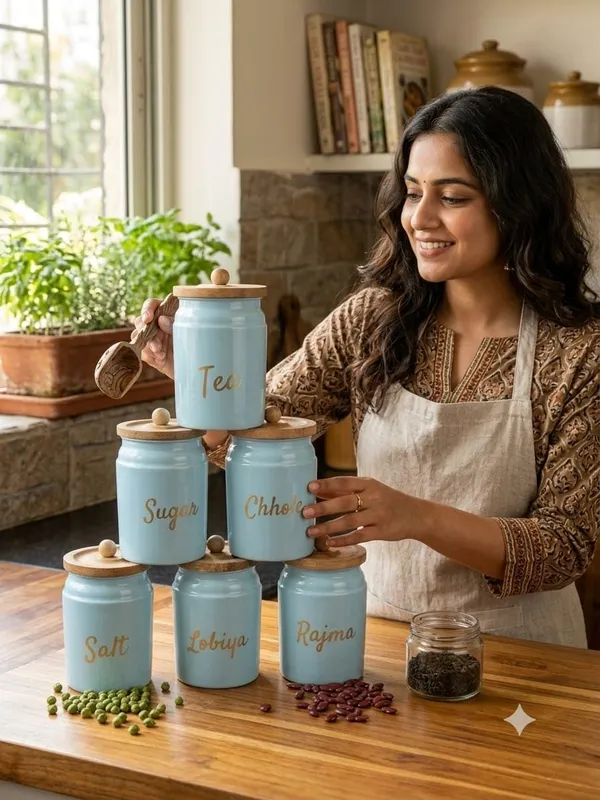 Aan_Decor_Metal_Kitchen_Storage_Canister_With_Airtight_Wooden_Lids_Pack_Of_6