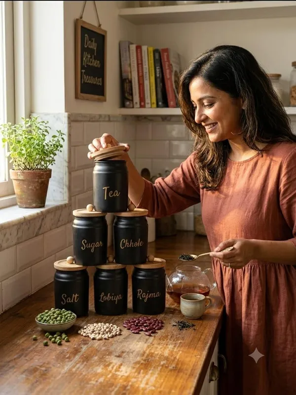 Aan_Decor_Metal_Kitchen_Storage_Canister_Pack_Of_6