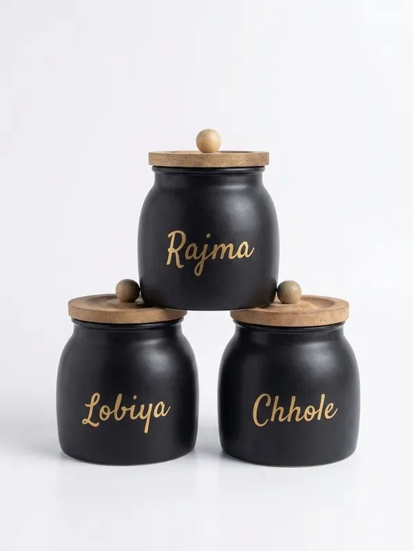 Aan_Decor_Airtight_Container_Metal_With_Wooden_Lid_Pack_Of_3