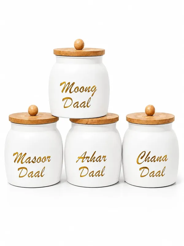 Aan_Decor_Daal_Storage_Container_Metal_With_Airtight_Wooden_Lid._Food_Safe_Pack_Of_4