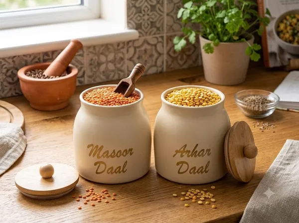 Aan_Decor_Daal_Storage_Container_Metal_With_Airtight_Wooden_Lid._Food_Safe_Pack_Of_2