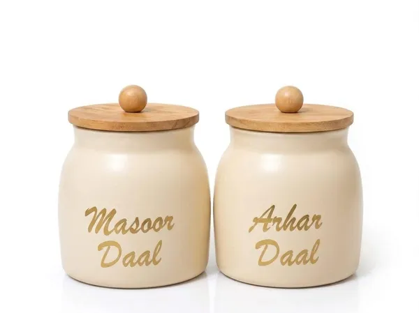 Aan_Decor_Daal_Storage_Container_Metal_With_Airtight_Wooden_Lid._Food_Safe_Pack_Of_2