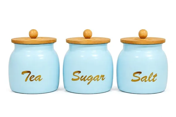 Aan_Decor_Premium_Metal_Storage_Jar_Set_With_Airtight_Wooden_Lids_Rust_Resistant_Food_Safe_Dia_X_Kaju_Pista_Badam_Labels_Powder_Coated_Finish_Pack_Of_3