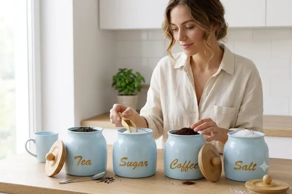 Aan_Decor_Metal_Storage_Jar_With_Airtight_Wooden_Lids_Pack_Of_4