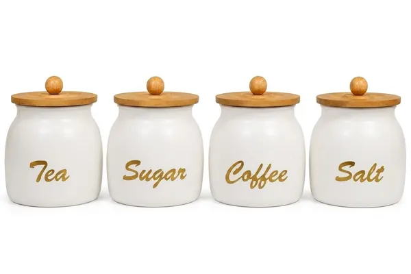 Aan_Decor_Metal_Storage_Jar_With_Airtight_Wooden_Lids_Pack_Of_4
