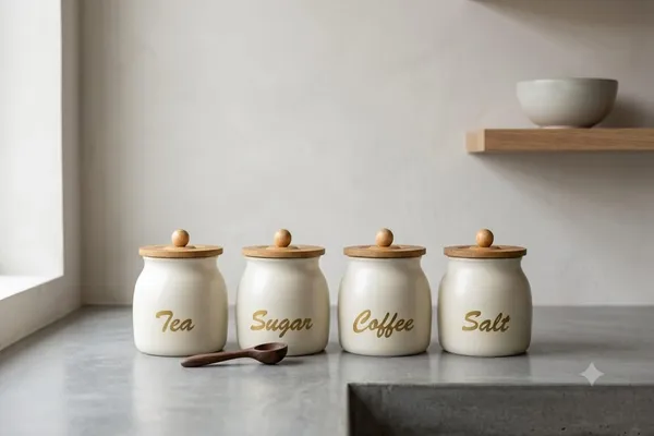 Aan_Decor_Metal_Storage_Jar_With_Airtight_Wooden_Lids_Pack_Of_4