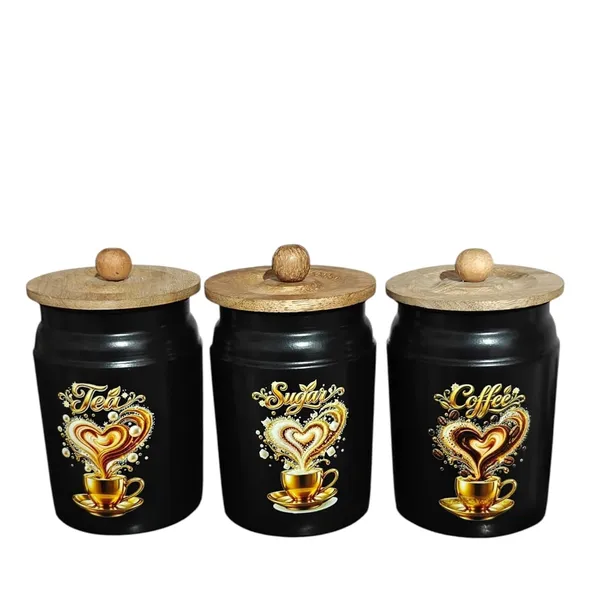 Aan_Decor_Metal_Kitchen_Canister_With_Wooden_Lid_Floral_Print_Pack_Of_3
