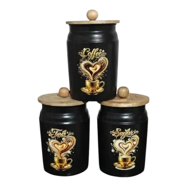 Aan_Decor_Metal_Kitchen_Canister_With_Wooden_Lid_Floral_Print_Pack_Of_3