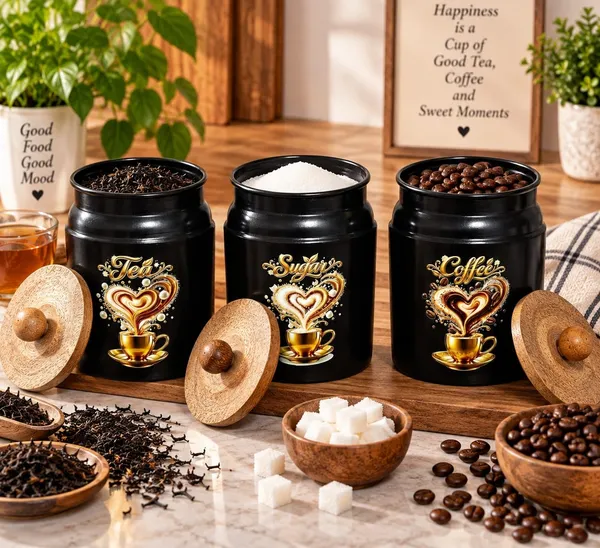 Aan_Decor_Metal_Kitchen_Canister_With_Wooden_Lid_Floral_Print_Pack_Of_3
