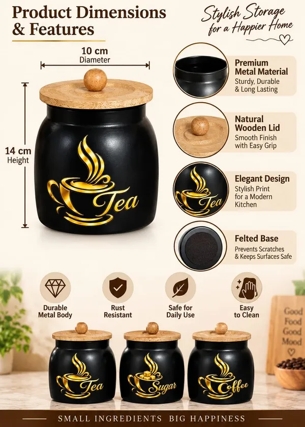 Aan_Decor_Metal_Kitchen_Canister_With_Wooden_Lid_Floral_Print_Pack_Of_3