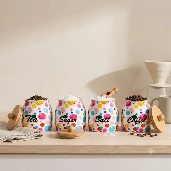 Aan_Decor_Metal_Kitchen_Storage_Canister_Set_With_Airtight_Wooden_Lid_Tea_Sugar_Salt_Coffee_Airtight_Wooden_Lid_Food_Safe_Inner_Coating_Non-Slip_Felted_Base_Rust_Free_Metal_Body_Pack_Of_4