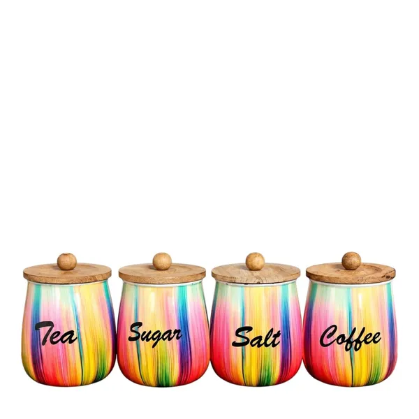Aan_Decor_Metal_Kitchen_Storage_Canister_Set_With_Airtight_Wooden_Lid_Tea_Sugar_Salt_Coffee_Airtight_Wooden_Lid_Food_Safe_Inner_Coating_Non-Slip_Felted_Base_Rust_Free_Metal_Body_Pack_Of_4