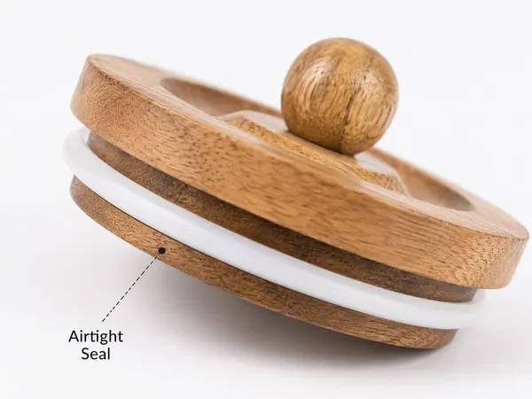 Aan_Decor_Salt_Sugar_Tea_Metal_Storage_Jar_Set_With_Wooden_Lid_Airtight_Seal_Food_Safe_Coating_Floral_Print_Design_Felted_Non-Slip_Base_Rust_Free_Metal_Body_Pack_Of_3