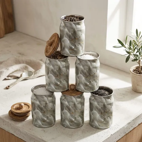Aan_Decor_Premium_Metal_Storage_Jar_Set_With_Airtight_Wooden_Lids_Food_Safe_Rust-Resistant_Easy-Grip_Knob_Pack_Of_6