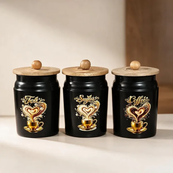 Aan_Decor_Metal_Kitchen_Canister_With_Wooden_Lid_Floral_Print_Pack_Of_3