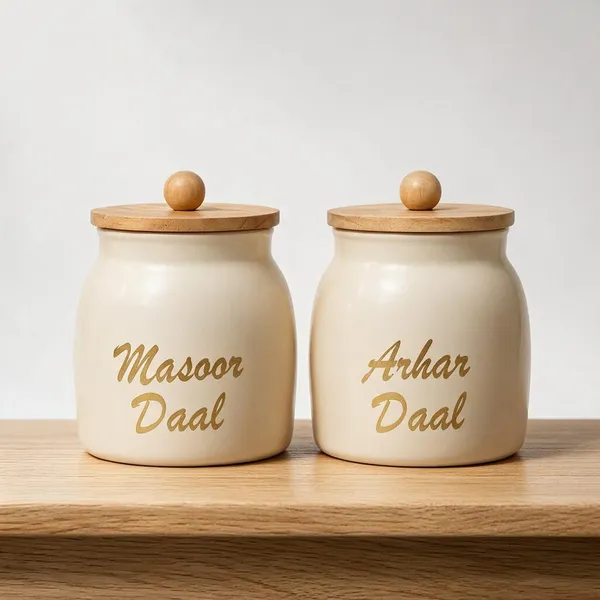 Aan_Decor_Daal_Storage_Container_Metal_With_Airtight_Wooden_Lid._Food_Safe_Pack_Of_2