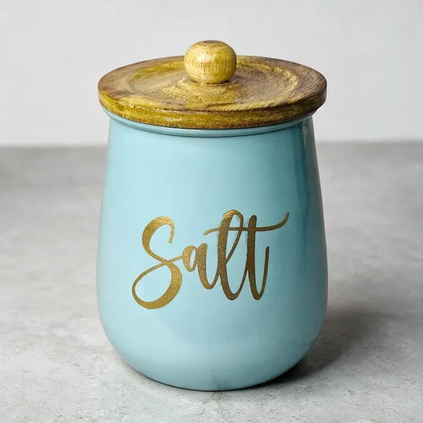 Aan_Decor_Metal_Food_Storage_Jar_With_Natural_Wooden_Lid_Airtight_Seal_Salt_Container