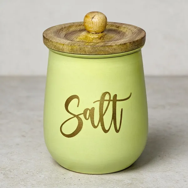 Aan_Decor_Premium_Metal_Salt_Storage_Jar_With_Airtight_Natural_Wooden_Lid_Cylindrical_Shape_Spoon_Included_(Mint-_)
