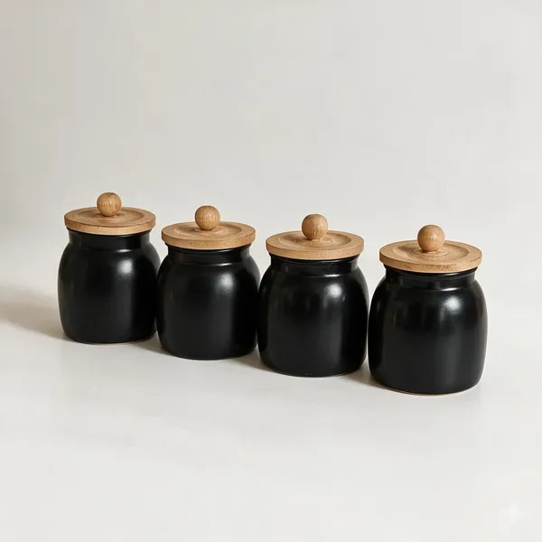 Aan_Decor_Matte_Metal_Spice_Jars_With_Airtight_Bamboo_Lids_Pack_Of_4