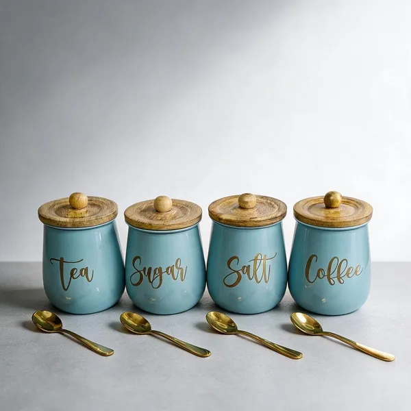 Aan_Decor_Kitchen_Canister_Set_Tea_Sugar_Salt_Coffee_Labels_Spoons_Included_Pack_Of_4