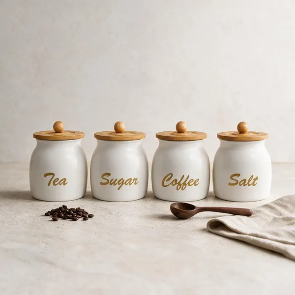 Aan_Decor_Metal_Storage_Jar_With_Airtight_Wooden_Lids_Pack_Of_4