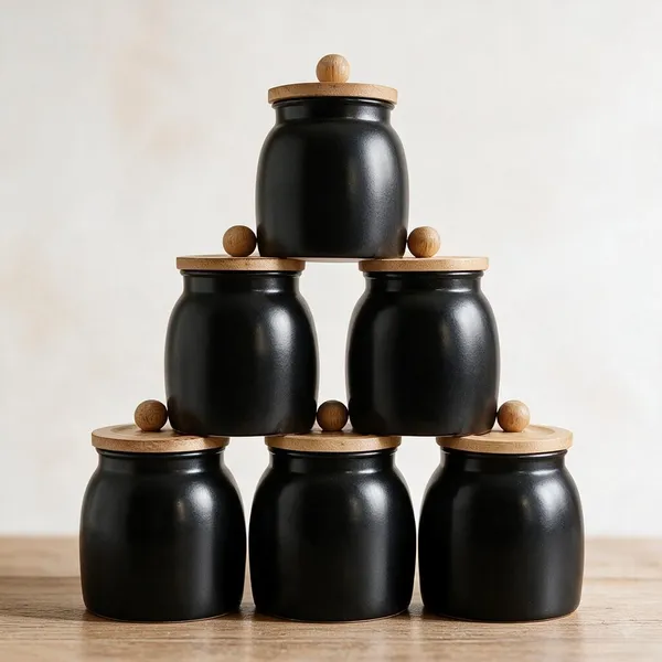 Aan_Decor_Matte_Metal_Spice_Jars_With_Airtight_Bamboo_Lids_Airtight_Silicone_Seal_Spice_Storage_Rustic_Kitchen_Decor_Jute_Rope_Accent_Matte_Finish_Pack_Of_6