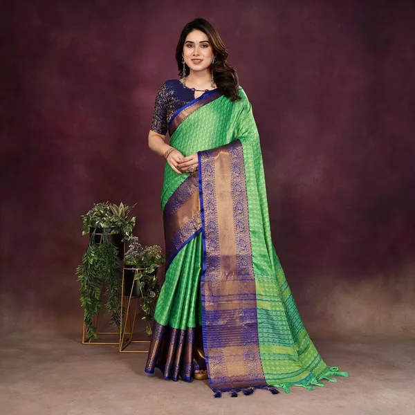 Green_Silk_Cotton_Saree_For_Women