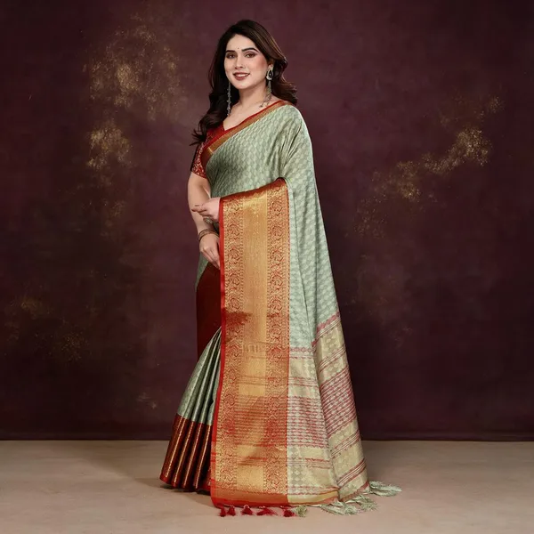 Green_Silk_Cotton_Saree_For_Women