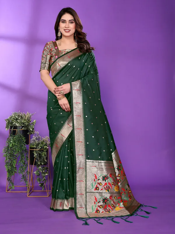 Green_Silk_Cotton_Saree_For_Women