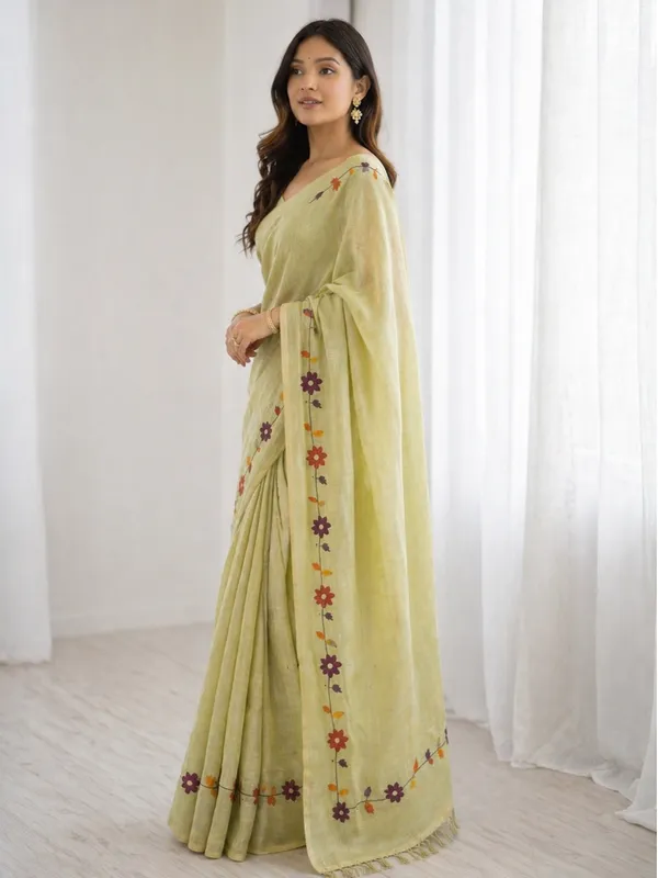 Green_Silk_Cotton_Saree_For_Women