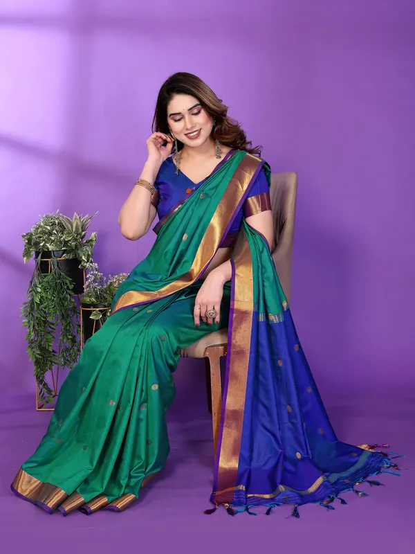 Multicolor_Silk_Cotton_Saree_For_Women