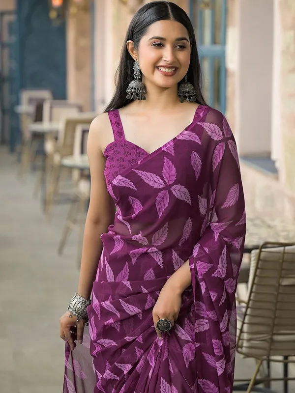 Purple_Pure_Chiffon_Saree_For_Women