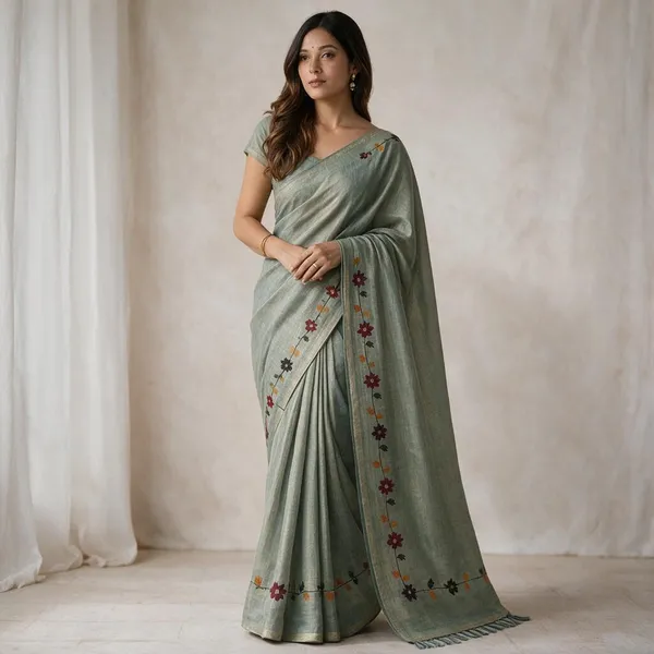 Sage_Green_Silk_Cotton_Saree_For_Women