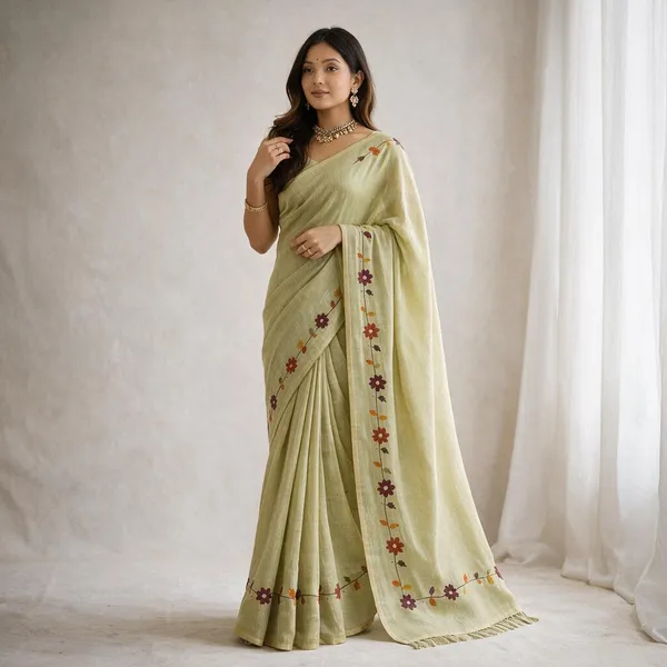 Green_Silk_Cotton_Saree_For_Women