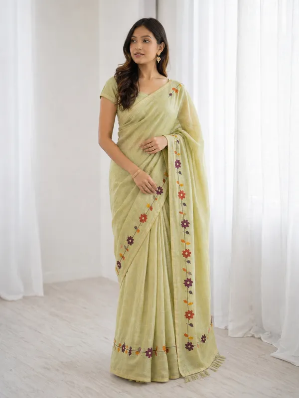Green_Silk_Cotton_Saree_For_Women
