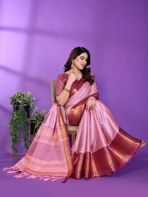 Pink_Silk_Cotton_Saree_For_Women