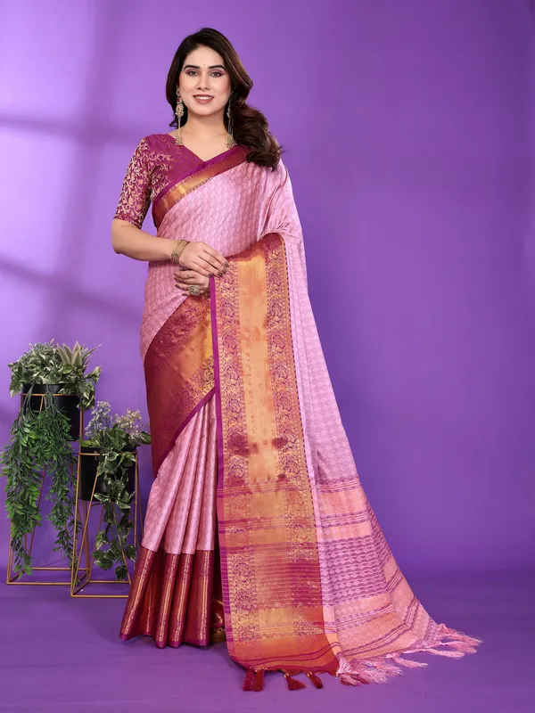 Pink_Silk_Cotton_Saree_For_Women