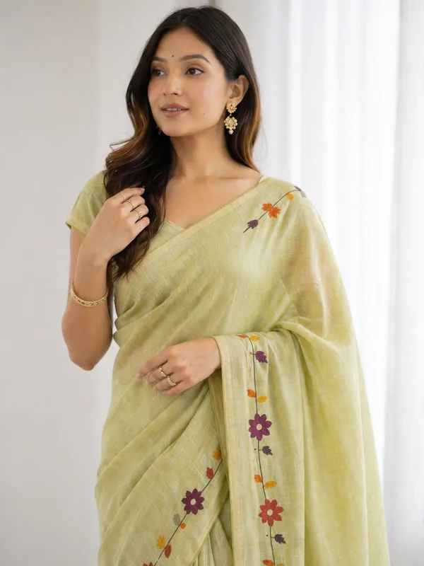 Green_Silk_Cotton_Saree_For_Women