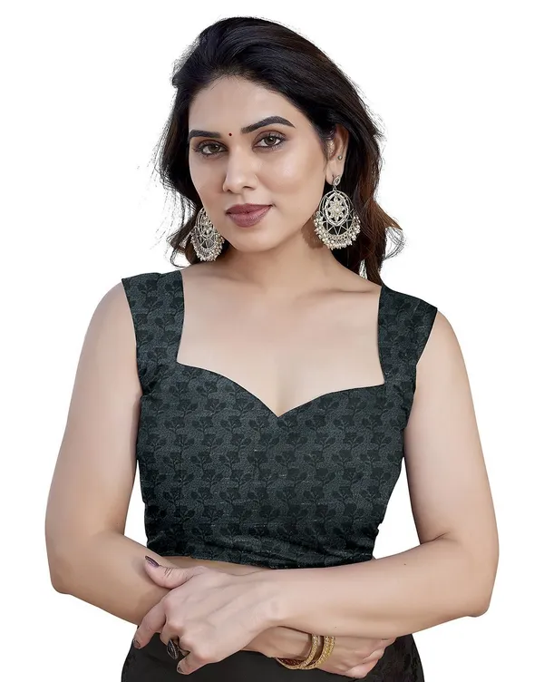 Black_Pure_Georgette_Saree_For_Women