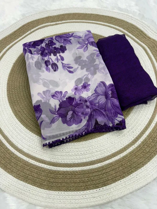 Purple_Pure_Chiffon_Saree_For_Women