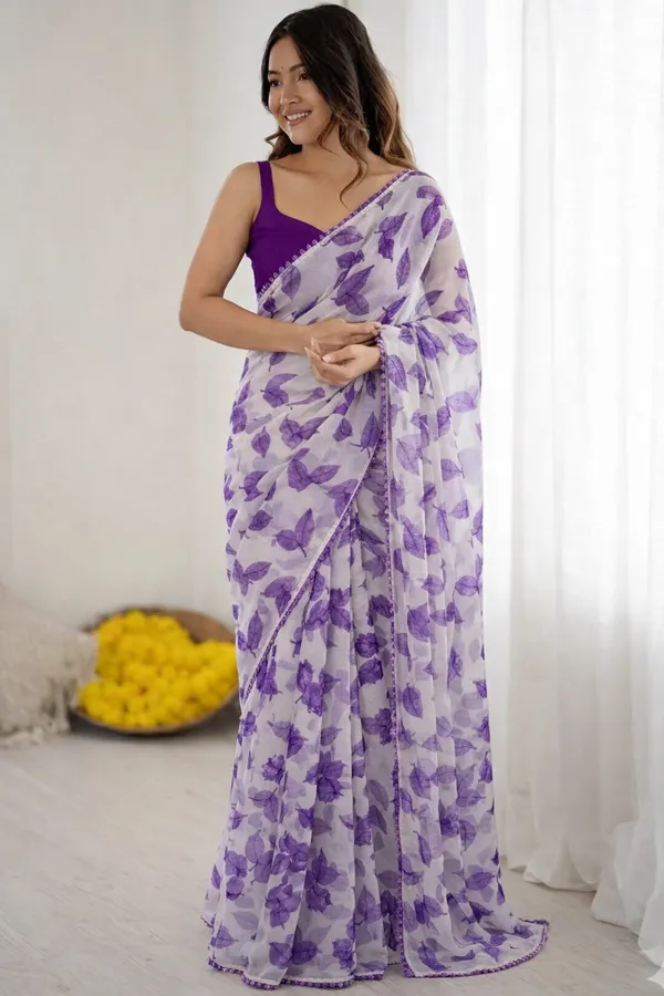 Purple_Pure_Chiffon_Saree_For_Women