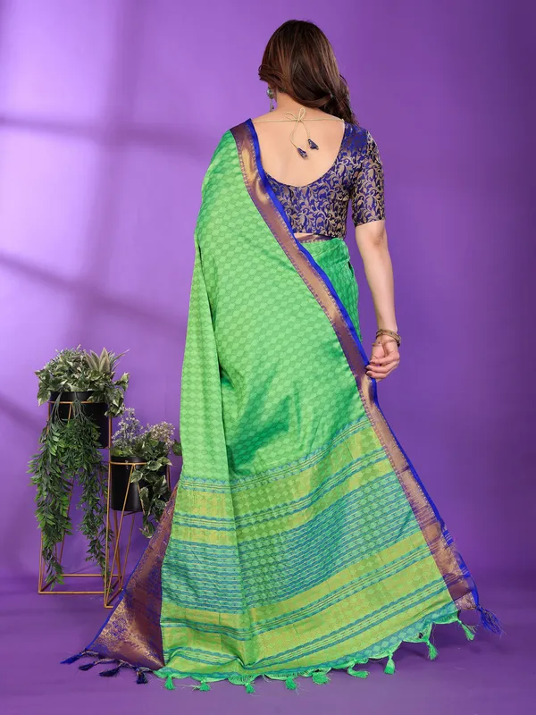 Green_Silk_Cotton_Saree_For_Women