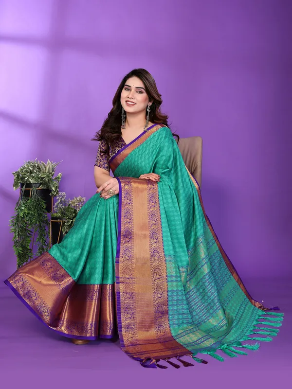 Green_Silk_Cotton_Saree_For_Women